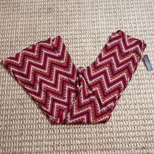 Flare High Rise Pants Pattern Multicolored Large 11 - 13 Leggings